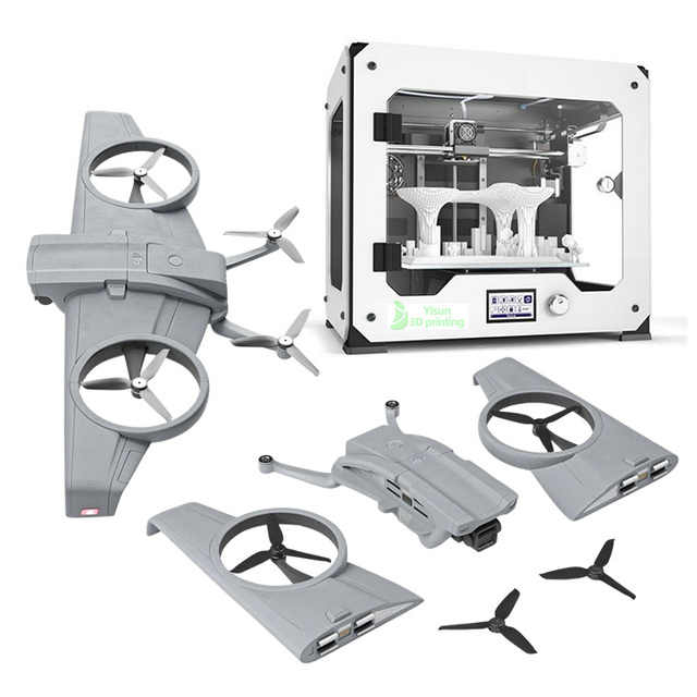 Customized Industrial Equipment Drone Prototypes 3D Printing Aluminum Drone Body Assembly Accessories Custom Machining Service