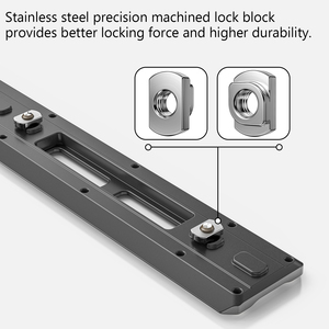 WEYLLAN MK240/MK300 Mlok Arca Rail Arca Dovetail Rail แท่นยึดขาตั้งกล้องแบบปลดเร็ว Mlok to Picatinny Rail L98 - Product Image 5
