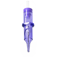 20 aiguilles de tatouage jetables courbées Magnum en acier inoxydable 316, cartouche sûre pour tatouage permanent, sourcils, art corporel, membrane