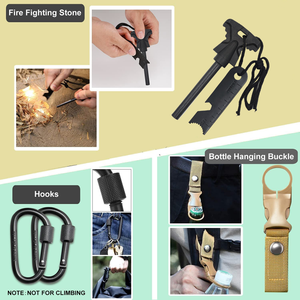 Équipement <span class=keywords><strong>de</strong></span> <span class=keywords><strong>survie</strong></span> durable pour le camping en plein air, équipement d'urgence complet, <span class=keywords><strong>kit</strong></span> <span class=keywords><strong>de</strong></span> <span class=keywords><strong>survie</strong></span> portable pour l'aventure en pleine nature - Product Image 2