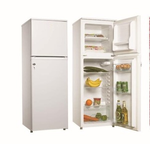 Congélateur domestique à double porte 138L Réfrigérateur électrique en plastique portable OEM Compresseur Appareil Pièces de rechange gratuites Réfrigérateur à <span class=keywords><strong>bas</strong></span> <span class=keywords><strong>prix</strong></span> - Product Image 1