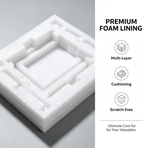 Inserto de espuma anticolisión de algodón perlado EPE con forma personalizada OEM ODM para embalaje de cajas de regalo - Product Image 5