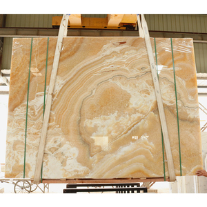 TMZ STONE ODM OEM Yellow Polished Big Slab Red Dragon Onyx <b>Marble</b> Waterproof for Hotel Walls and Background with Graphic Design - Product Image 1