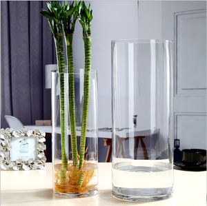 Jarrón de Vidrio Transparente Moderno al por Mayor con Diseño Art Deco para Decoración de Mesa, para Interiores del <span class=keywords><strong>Hogar</strong></span> o Eventos de Boda - Product Image 3