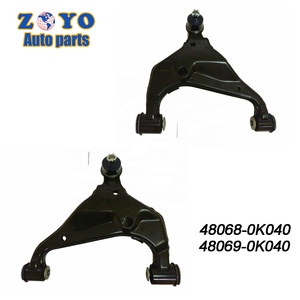 48068-0K040 48069-0K040 Prix d'usine Pièce auto Bras de suspension avec douille Bras de suspension inférieur avant pour Toyota Hilux/Fortuner - Product Image 2