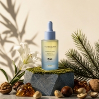 Botol Serum Kaca 20ml Desain Elegan dengan Pipet Tetes untuk Kemasan Serum Perawatan Kulit dan Minyak Esensial, Bentuk Silinder dan Lapisan Semprot