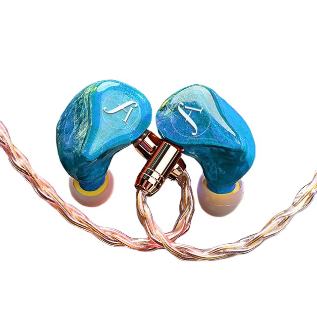 Audiophile High End Quality Bass Running Sport Balanced Armature IEM Resin Earphone