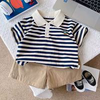 Ensembles de vêtements pour enfants tendance d'été avec des designs uniques pour bébés, pour le commerce transfrontalier.