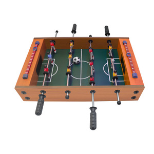 Tavolo da <span class=keywords><strong>Calcio</strong></span> <span class=keywords><strong>Balilla</strong></span> in Legno a Tema per Scrivania, Giocattolo Educativo Interattivo Competitivo Genitore-Figlio, Scatola Colorata per Bambini - Product Image 5