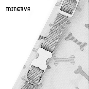 <span class=keywords><strong>Minerva</strong></span> diseñador patrón personalizado estampado ajustable grado infantil tela <span class=keywords><strong>de</strong></span> bambú piel amigable planta tinte mascota gato perro Bandana - Product Image 6