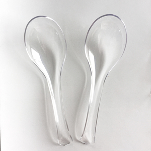 Cucchiaio da minestra di plastica più venduto cucchiai di plastica pesanti cucchiaio di riso grande - Product Image 3