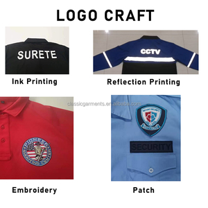 เสื้อยูนิฟอร์มเจ้าหน้าที่รักษาความปลอดภัยสำหรับผู้ชายชุดทำงานแบบกำหนดเองโดยรวม - Product Image 5