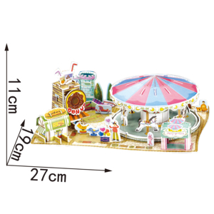 ขายดีของเล่นปริศนาเพื่อการศึกษาของเด็กของเล่นคริสต์มาสของขวัญแสนสนุก3D จิ๊กซอว์วัสดุ epeps ของขวัญวันเกิดสำหรับเด็ก - Product Image 3