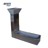 Stainless Steel L-Sharp Box test Concrete Self Compact Test SCC Test Apparatus Concrete Self-Compacting Concrete
