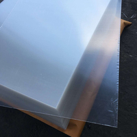 Feuille de plexiglas de grande taille 4x8, feuilles de plexiglas bon marché pour tableau d'écriture LED
