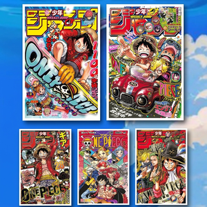 Affiche d'art animé One Piece, carte à collectionner, figurine d'action Luffy Zoro, boîte mystère en gros pour boutique Otaku - Product Image 5