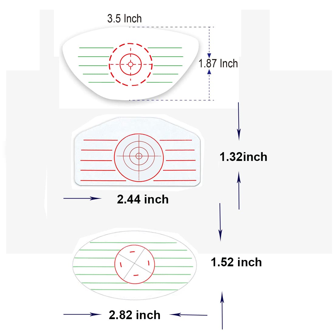 ゴルフインパクトラベル テープアップグレード125 アイアンと125 打撃ラベル ゴルフインパクトラベル テープアップグレード125 アイアンと125