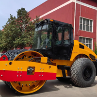 Rouleau vibratoire à tambour unique de 14 tonnes LSS214 / LSD214H pour la construction routière
