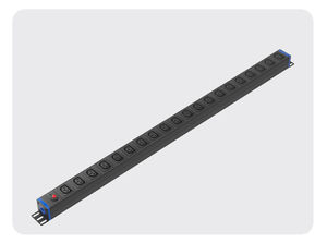 Montaggio verticale su rack PDU IEC C13 C19 Standard PDU con protezione da sovraccarico integrato e indicatore - Product Image 5