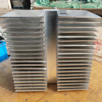 Radiateur en alliage d'aluminium sur mesure, non standard, usiné par CNC, fraisé, anodisé, dissipateur thermique pour le refroidissement mécanique des applications minières