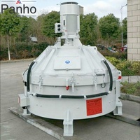 Mélangeur de béton planétaire Teka de marque allemande 0,5 m3 pour matériaux abrasifs et UHPC