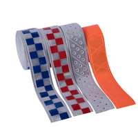 Ruban réfléchissant en PVC cristal Lianxing avec treillis ignifuge vêtements de sécurité avertissement utiliser un matériau en vinyle réfléchissant