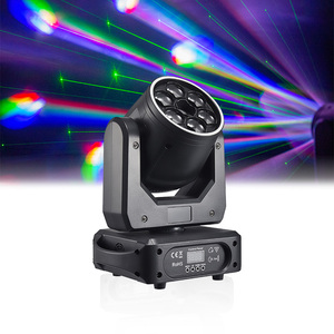 QSE Lighting Bee Eye Laser Moving Head Light RGBW 4-en-1 <span class=keywords><strong>LED</strong></span> Holo Ring Projecteur de Scène - Product Image 1
