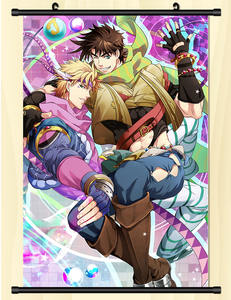 30*45ซม. อะนิเมะธ<span class=keywords><strong>ง</strong></span>แนวโน้มผ้าใบมั<span class=keywords><strong>ง</strong></span><span class=keywords><strong>ง</strong></span>ะแขวนเลื่อนตกแต่<span class=keywords><strong>ง</strong></span>ผนัง Jojos Bizzare โปสเตอร์ผจญภัย - Product Image 6