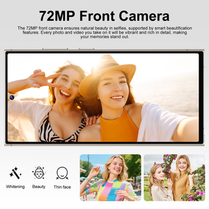 Smartphone Android 6Ultra Personalizzato da Fabbrica, 6.8 Pollici, Schermo Incell, Telefono 5G <span class=keywords><strong>Zero</strong></span> con HD, Cellulare LTE 5G - Product Image 6