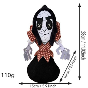 Nuova Serie Coraline e Il <span class=keywords><strong>Nightmare</strong></span> Before Christmas: Peluche Super Morbido con Imbottitura in Cotone PP, Bambola a Forma di Cane, Personaggio del Film - Product Image 2