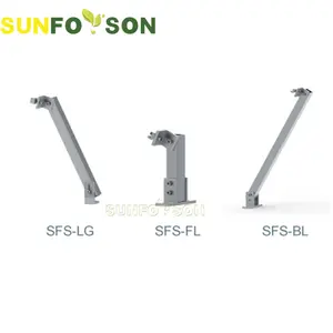 Ground Mount Solar Energy Storage Ground Solar Panel Mounting Support Structures Pv Ground System Mounting Brackets Kit