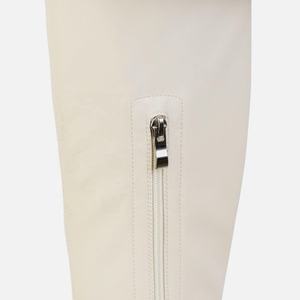 Bottes longues à talon bloc et bout carré en similicuir pour femmes ou jeunes filles - Product Image 3