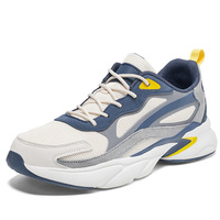 Baskets de sport décontractées ultra-légères pour hommes, grandes tailles, de luxe, respirantes, avec doublure en maille, antidérapantes, coupe large, basses, pour le fitness et la course à pied