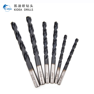 Đầu khoan xoắn HSS chất lượng cao KIDEA, hoàn toàn được mài, tiêu chuẩn DIN338, cán thẳng, dùng cho kim loại - Product Image 3