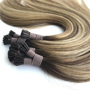 Greathairgroup – Extensions de cheveux brésiliens 100 % naturels vierges à pointe I, double épaisseur, Remy, à pointe K, pour professionnels et stylistes de salon - Product Image 2