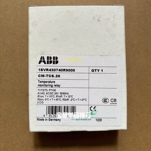 Abb Cm Tcs 26 Temperature Monitoring <b>Relay</b> 1svr430740r9000 Made In Germany Miniature Ac Dc Power Source - Product Image 4
