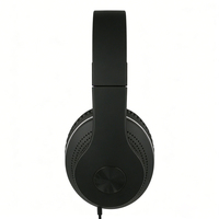 Casque filaire supra-auriculaire avec micro - Casque stéréo pour jeux et musique pour PC/ordinateur portable/smartphone