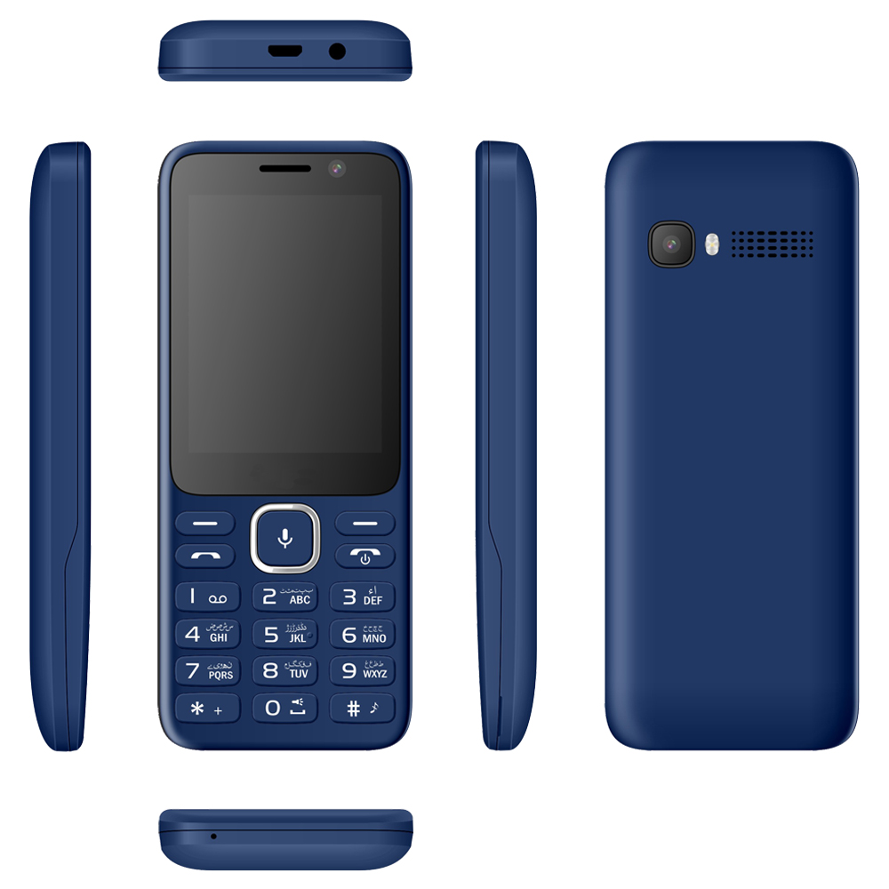 Téléphone portable OEM double sim 2.8 pouces, processeur MT6731 kaio, 4g avec clavier, caméra, lampe de poche, prise en charge des médias, nouvelle collection