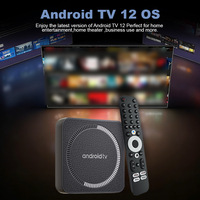 Boîtier TV intelligent Android I96 Z18 Allwinner H618 avec décodage vidéo 4K, Wi-Fi double bande 2.4G/5G, télécommande vocale Bluetooth et lecteur multimédia