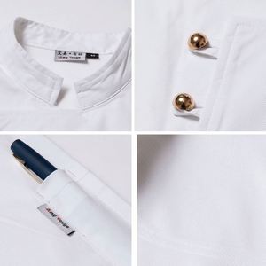 Kitchen Luxury Work Cardigan Suit Japanese Cooling Workwear Complete Best Uniform Malaysia Antimancha <b>Chef</b> <b>Jacket</b> - Product Image 2