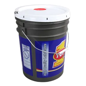 printed PP balde plastico 20 litros envase para pintura