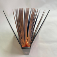 Livre de couleur à couverture rigide estampillée à chaud de luxe, roman relié avec bords pulvérisés, idéal pour les cadeaux et les collectionneurs