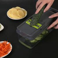 Hoogwaardige Handmatige Groentesnijder Handgeperst Fruit Groentesnijder Groente Hakselmachine Keukenmachine