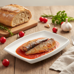 Sardinas Enlatadas en Aceite de 425g, Suplemento Nutricional para Aumentar el Apetito, para Uso en Restaurantes - Product Image 1