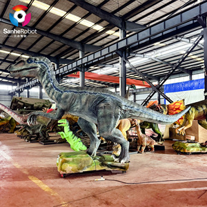 Ngoài trời không thấm nước khủng long theo chủ đề công viên animatronic Velociraptor Kích thước cuộc sống di chuyển điêu khắc animatronic Khủng Long - Product Image 4