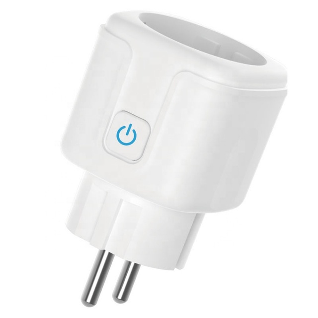 Factory OEM EU Germany Two Pin Plug Sockets Standard of Plug Socket 16A Supporting Voice Phone Remote Tuya WIFI Smart Power Plug