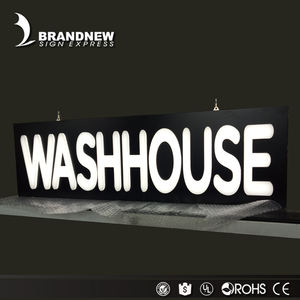 علامة Brandnewsign لوحة خلفية ثلاثية الأبعاد بإضاءة خلفية بإضاءة خلفية علامة حرف 3D علامة شعار الإعلان - Product Image 6