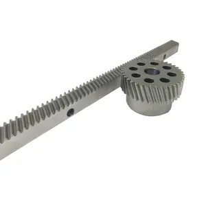 Source manufacturer OND M4 steel helical gear rack and pinion gear for cnc router parts