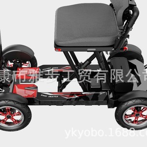 Scooter électrique pliable 24V55AH en alliage d'aluminium pour personnes âgées, usage extérieur, soins à domicile, hôpital - Product Image 4