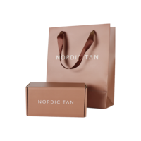Boîte postale d'expédition en carton ondulé pour petite entreprise Boîtes d'emballage en coffret cadeau kraft pour cils Soins de la peau Sérum Boîtes rigides